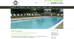 Desktop Screenshot of bigtreemanor.com